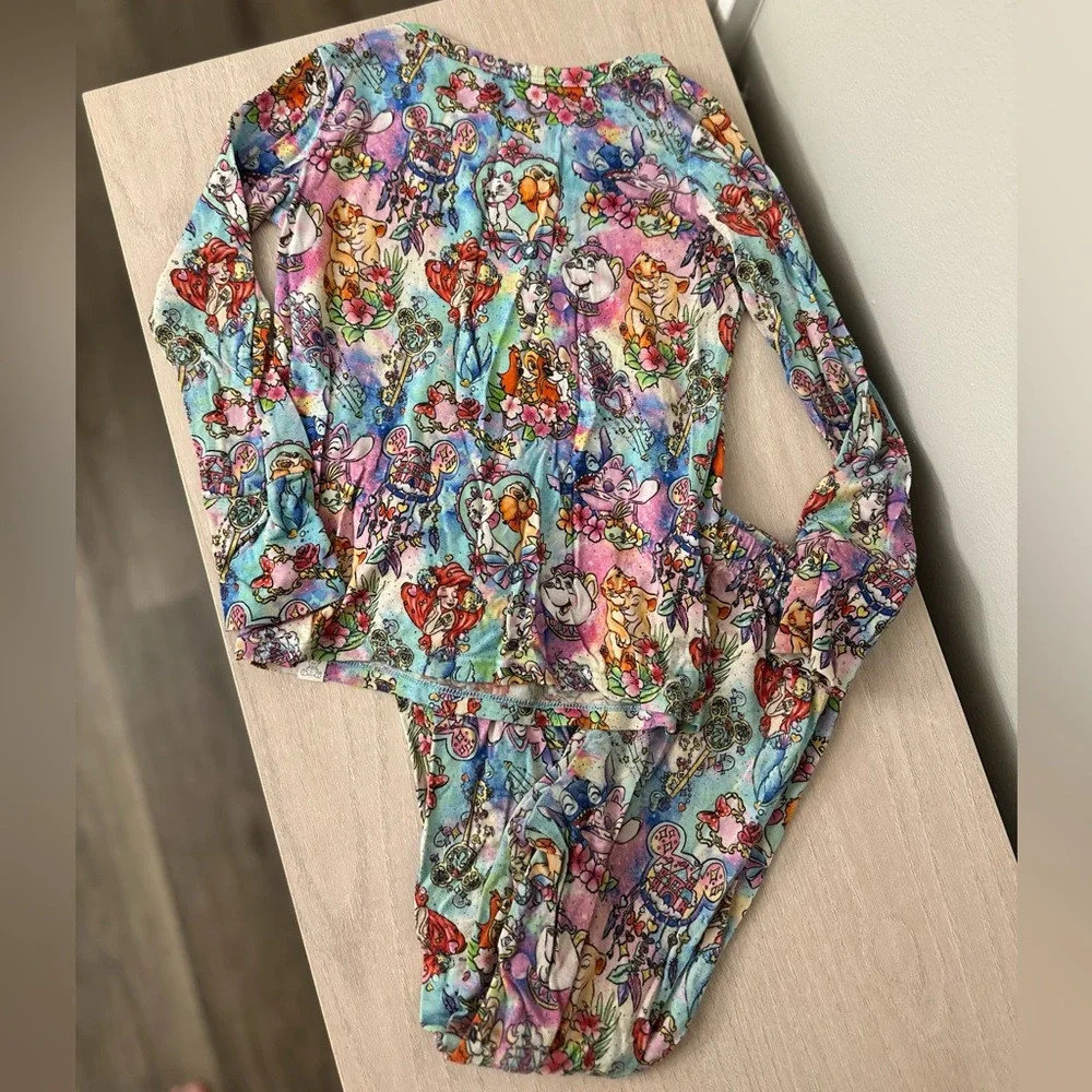 Colorful Bamboo Disney PJs